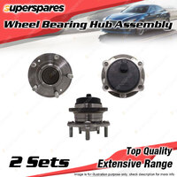 2x Rear Wheel Bearing Hub Ass for Kia Carnival YP Sorento XM 2.2 2.4 3.3 3.5L