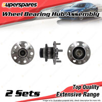 2x Rear Wheel Bearing Hub Ass for Kia Optima TF Sportage SL 2.0 2.4L G4KD G4KJ