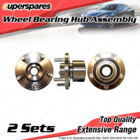 2x Front Wheel Bearing Hub Ass for Land Rover Freelander 2 2.2 3.2L I4 V6 07-15