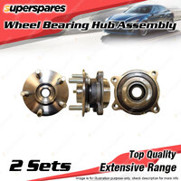 2x Front Wheel Bearing Hub Assembly for Lexus CT200H ZWA10R 1.8L 2ZRFE I4 11-21