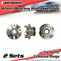 2x Rear Wheel Bearing Hub Ass for Mazda 6 GG GY MPV LW 626 GF Premacy CP 97-08