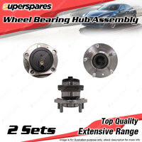 2x Rear Wheel Bearing Hub Ass for Mazda CX-9 TB 3.7L CA V6 DOHC 4v 2011-2016