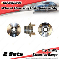 2x Rear Wheel Bearing Hub Ass for Mitsubishi Lancer CC CE CG CH 1.5L 1.8L 2.0L