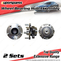 2x Front Wheel Bearing Hub Ass for Nissan 350Z Z33 Skyline V35 Stagea M35 V6 4v