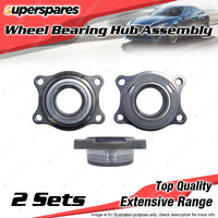 2x Front Wheel Bearing Hub Assembly for Nissan Stagea M35 2.5L VQ25DET V6 01-04