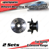 2x Rear Wheel Bearing Hub Ass for Nissan Pulsar N16 1.6 1.8L I4 08/2002-2003