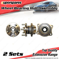 2x Front Wheel Bearing Hub Ass for Subaru Forester SH 2.0L EE20 F4 2010-2013