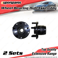 2x Rear Wheel Bearing Hub Ass for Subaru Impreza GC GF Liberty BC BF BD BG F4