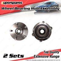 2x Rear Wheel Bearing Hub Ass for Subaru Impreza GJ GK GP GT G3 2.0 2.5L F4 4v