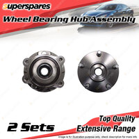 2x Front Wheel Bearing Hub Ass for Toyota Corolla ZRE 152 182 Prius V Rav4 Rukus