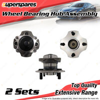 2x Rear Wheel Bearing Hub Ass for Toyota Echo NCP 10R 12R 13R 1.3 1.5L W/O ABS