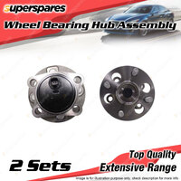 2x Rear Wheel Bearing Hub Ass for Toyota Yaris NCP 90R 91R 93R 130R 131R 1.3 1.5