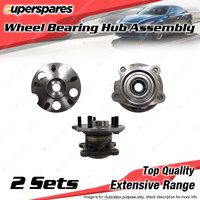 2x Rear Wheel Bearing Hub Ass for Toyota Kluger MCU28R GSU45R 3.3 3.5L V6 03-14