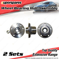 2x Front Wheel Bearing Hub Ass for Volkswagen Caravelle Kombi Multivan T5 04-21