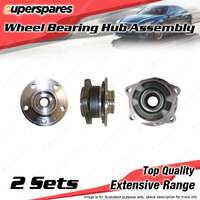 2x Rear Wheel Bearing Hub Assembly for Volvo XC90 2.4 2.5 2.9 3.2 4.4L 2003-2015