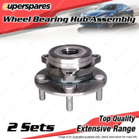 2x Front Wheel Bearing Hub Assembly for Hyundai Ioniq 5 NE BEV 3-Bolt Flange