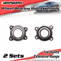 2x Rear Wheel Bearing Hub Assembly for Porsche Cayenne 92A 3.0L 3.6L 4.1L 4.8L