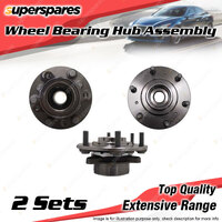 2x Front Wheel Bearing Hub Assembly for Mitsubishi Pajero Sport QE QF KR1W KS1W