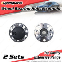 2x Rear Wheel Bearing Hub Assembly for Hyundai i30 PD 1.6L 2.0L 04/2017-On