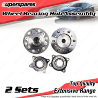 2 Front Wheel Bearing Hub Ass for Toyota Regius KDH223 KDH201 TRH200 221 W/O ABS