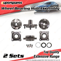 2x Front Wheel Bearing Hub Ass for Toyota Landcruiser Prado GDJ150 GRJ150 TRJ150