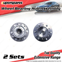 2x Front Wheel Bearing Hub Ass for Toyota Hiace KDH TRH 223 KDH201 TRH200 TRH214