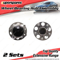 2x Rear Wheel Bearing Hub Assembly for Toyota Corolla MZEA12 Prius ZVW52 ZVW51