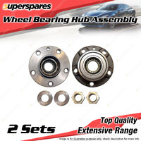 2x Rear Wheel Bearing Hub Assembly for Alfa Romeo 164 2.0L 3.0L Without ABS