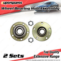 2x Rear Wheel Bearing Hub Assembly for Alfa Romeo GTV Spider to VET 6063040