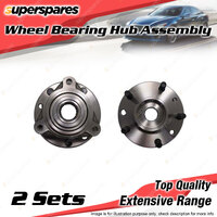 2x Front Wheel Bearing Hub Assembly for Chevrolet Blazer T10 5.7L L31 6.2L LL4