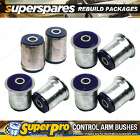 Rear SuperPro Control Arm Bush Kit for Holden Torana 4cyl Opel Motor LX UC 74-80