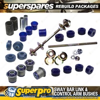 Front SuperPro Control Arm Sway Bar Bush Kit for Ford Falcon XK XL 1960-1964