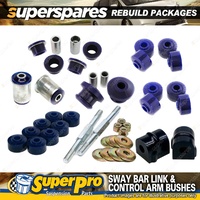 Front SuperPro Control Arm Sway Bar Bush Kit for Commodore VN VP Sedan Wagon