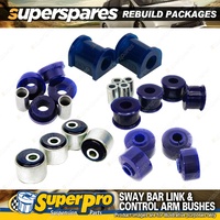 Front SuperPro Control Arm Sway Bar Bush Kit for Toyota Landcruiser 90-92 80 Ser