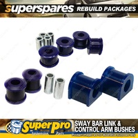 Front SuperPro Control Arm Sway Bar Bush Kit for Toyota Landcruiser 76 78 Series