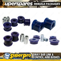 Front SuperPro Control Arm Sway Bar Bush Kit for Toyota Landcruiser 76 78 79 Ser