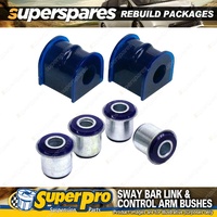 Front SuperPro Control Arm Sway Bar Bush Kit for Holden Colorado RC 2008-2012