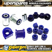 Front SuperPro Control Arm Sway Bar Bush Kit for Ford Falcon XD 1980-1982