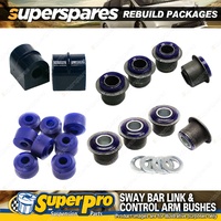 Front SuperPro Control Arm Sway Bar Bush Kit for Holden H Series HK HT HG 68-71