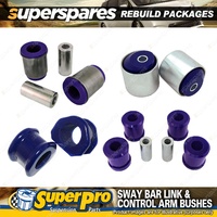 Front SuperPro Control Arm Sway Bar Bush Kit for Ford Territory SZ AWD 11-on