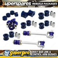 Rear SuperPro Control Arm Sway Bar Bush Kit for Toyota Landcruiser 105 Series