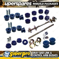 Rear SuperPro Control Arm Sway Bar Bush Kit for Commodore VN VP Solid axle rear