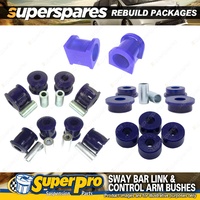 Rear SuperPro Control Arm Sway Bar Bush Kit for Landcruiser 200 Series Not KDSS