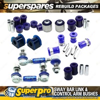 Rear SuperPro Control Arm Sway Bar Bush Kit for Mitsubishi Pajero NM NP 00-06