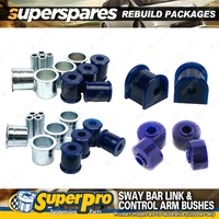 Rear SuperPro Control Arm Sway Bar Bush Kit for Jeep Grand Cherokee ZJ 1991-1999