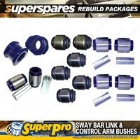 Rear SuperPro Control Arm Sway Bar Bush Kit for Ford Territory SZ RWD 05/2011-on