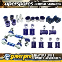 Rear SuperPro Control Arm Sway Bar Bush Kit for Holden Commodore VF 13-on