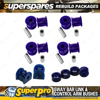 Rear SuperPro Control Arm Sway Bar Bush Kit for Nissan Pathfinder R50 1997-2004