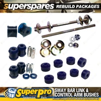 Rear SuperPro Control Arm Sway Bar Bush Kit for Ford Falcon EB ED EF EL 4.0 5.0