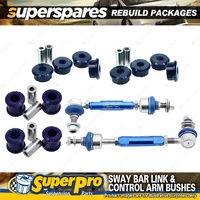 Rear SuperPro Control Arm Sway Bar Bush Kit for Toyota FJ Cruiser GJS10 06-09